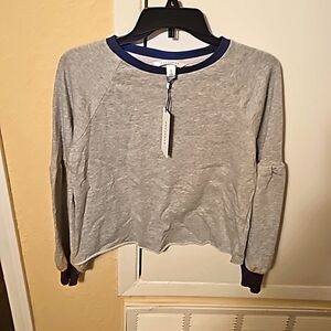 New Full cotton crop sweatshirt